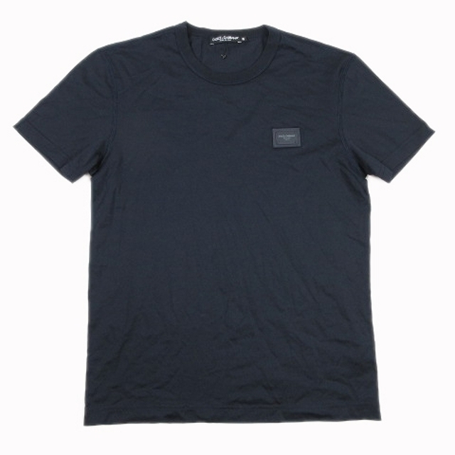 ドルチェ&ガッバーナ ロゴプレート ワンポイント Tシャツ 半袖 ドルチェ&ガッバーナ ロゴプレート ワンポイント Tシャツ 半袖