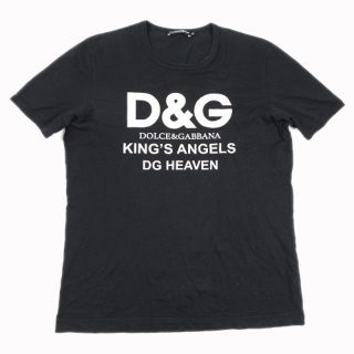 ドルチェアンドガッバーナ(DOLCE&GABBANA)のドルチェ&ガッバーナ D&G ロゴ プリント Tシャツ 半袖 プルオーバー(Tシャツ/カットソー(半袖/袖なし))