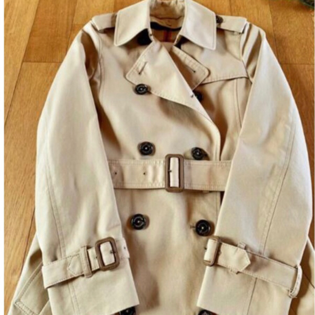 Macintoshマッキントッシュ】トレンチコートベージュ34サイズ csm.fi.cr
