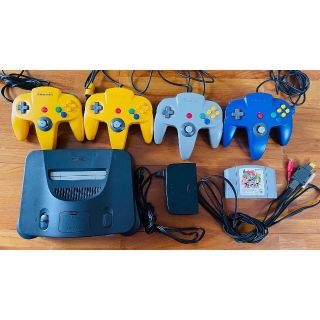 ニンテンドウ64(NINTENDO 64)の【早い者勝ち】Nintendo64動作確認済み(家庭用ゲーム機本体)