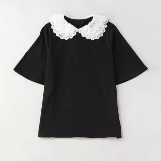 ジェーンマープル(JaneMarple)のMille-feuille lace collar pullover(Tシャツ(半袖/袖なし))