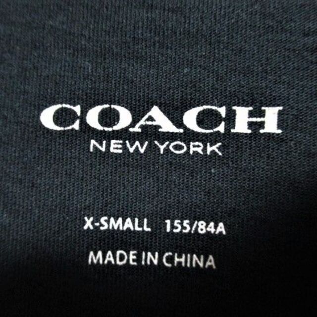 ☆COACH コーチ ビッグ ロゴ プリント 刺繍 Tシャツ 半袖/メンズ/XS