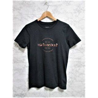 コーチ(COACH)の☆COACH コーチ ビッグ ロゴ プリント 刺繍 Tシャツ 半袖/メンズ/XS(Tシャツ/カットソー(半袖/袖なし))