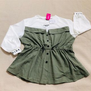 ピンクラテ(PINK-latte)の150cm  ピンクラテ　女の子　トップス　新品　上代4290(Tシャツ/カットソー)