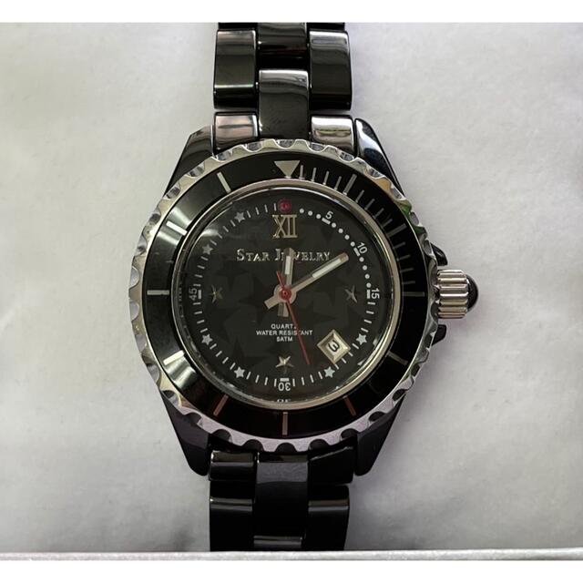 スタージュエリー 腕時計 レディース ブラック 2010リミテッドモデル ...
