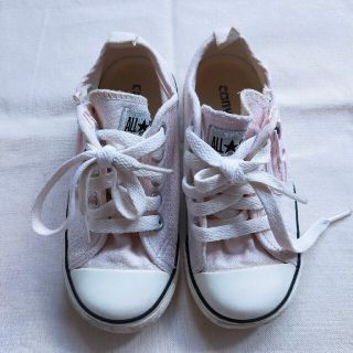 コンバース(CONVERSE)のconverse ALL STAR キッズ　ベビーピンク(スニーカー)