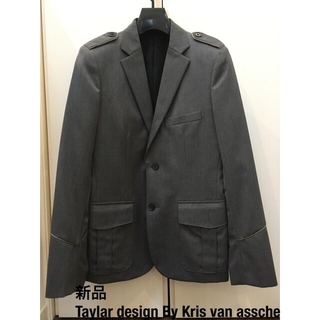 クリスヴァンアッシュ(KRIS VAN ASSCHE)の新品　Taylor design ジャケット/ KRIS VAN ASSCHE(テーラードジャケット)