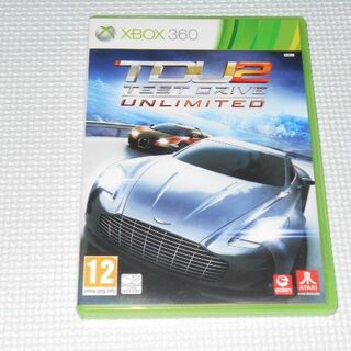 エックスボックス360(Xbox360)のxbox360★TEST DRIVE UNLIMITED 2 海外版 PAL(家庭用ゲームソフト)