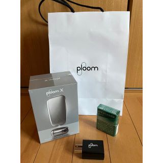 プルームテック(PloomTECH)のプルームx 新品未開封 コンセント付(タバコグッズ)