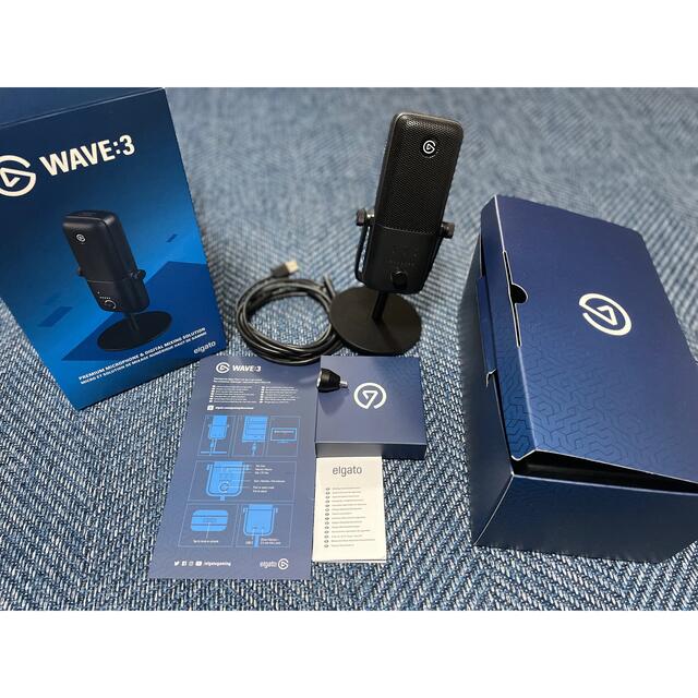 ともぴ！様専用【中古美品】Elgato Wave:3 エルガト プレミアムマイク