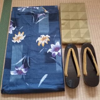 浴衣３点セット　未使用品(浴衣)