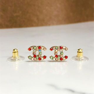 シャネル ピアス(マルチカラー)の通販 43点 | CHANELのレディースを
