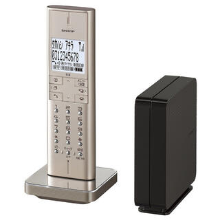 シャープ(SHARP)のSHARP シャープ デジタルコードレス電話機 JD-XF1CL-N 新品未使用(その他)