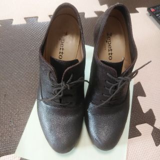 レペット(repetto)のレペット　23センチ　ヒール　ブラウン(ハイヒール/パンプス)