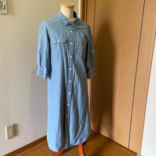 バックナンバー(BACK NUMBER)のBACK  NAMBER レディース　ロングシャツ　Lサイズ(Tシャツ(長袖/七分))