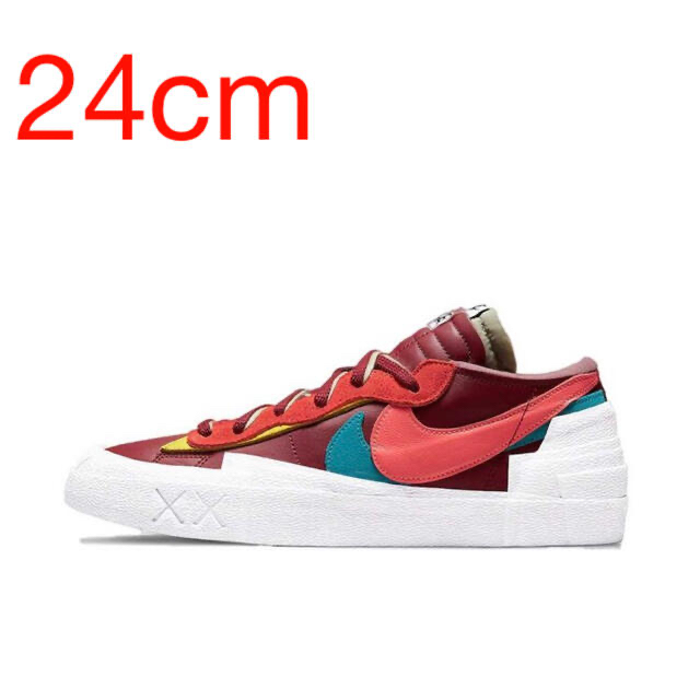 NIKE(ナイキ)のKAWS × sacai × Nike Blazer Low Team Red メンズの靴/シューズ(スニーカー)の商品写真