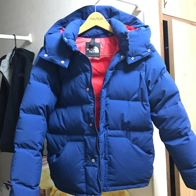 ザノースフェイス キャンプシェラショート Mサイズ ブルー-