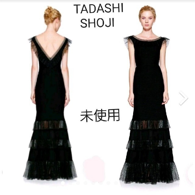 TADASHI SHOJI - TADASHI SHOJI タダシショージ☆上品ロングドレス☆タグ付き未使用の通販 by 766｜タダシショ