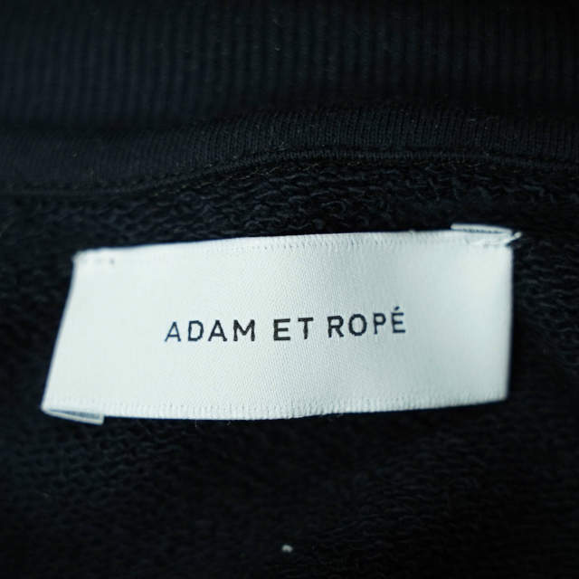 Adam et Rope'(アダムエロぺ)のADAM ET ROPE アダムエロペ 22SS ZIPレイヤードスウェット GAM02200 Free ネイビー トレーナー ハーフジップ プルオーバー トップス【中古】【ADAM ET ROPE】 レディースのトップス(トレーナー/スウェット)の商品写真