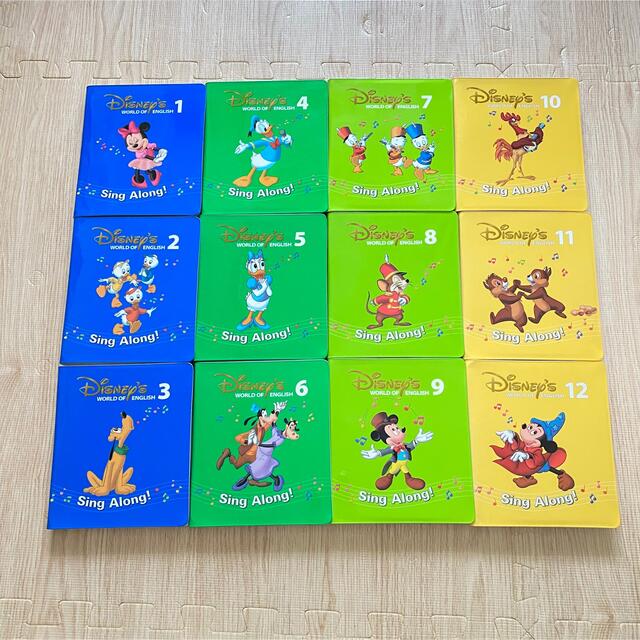 Disney - DWE ワールドファミリー ディズニー シングアロング DVD CD 