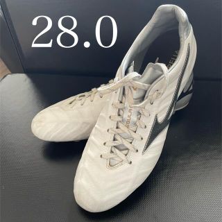 ミズノ(MIZUNO)のMADE IN JAPAN レビュラV1JAPAN ホワイト×ブラック×シルバー(シューズ)