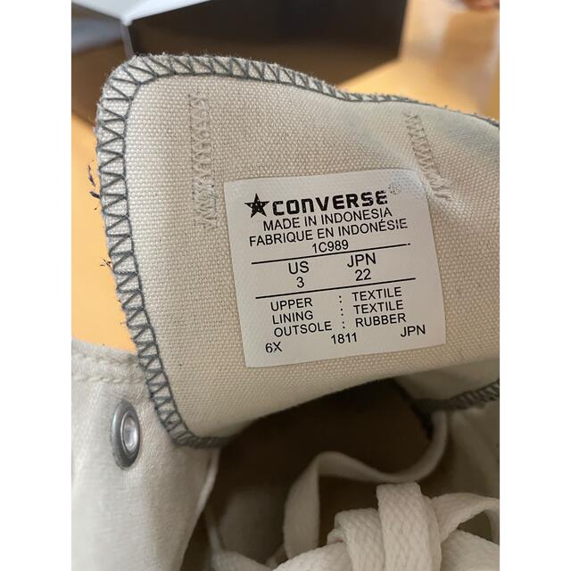 CONVERSE(コンバース)のconverseコンバース　22センチ レディースの靴/シューズ(スニーカー)の商品写真