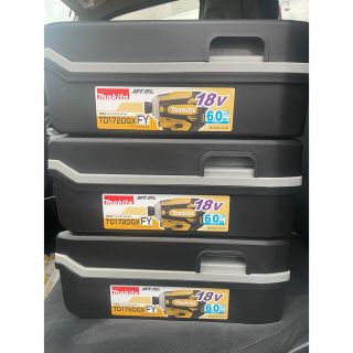 マキタ(Makita)のtd172フルセット　イエロー3台、ブラック2台計5台まとめて(工具/メンテナンス)