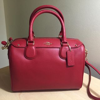 コーチ(COACH)の新品正規品 coach ミニボストン 2WAYバッグ(ハンドバッグ)