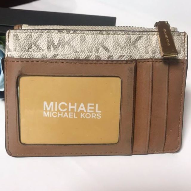 Michael Kors(マイケルコース)のMichael Kors マイケルコース コインケース MKシグネチャーロゴ  レディースのファッション小物(コインケース)の商品写真