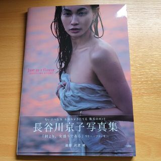 タカラジマシャ(宝島社)の【帯付き】長谷川京子　写真集 Just as a flower(アート/エンタメ)