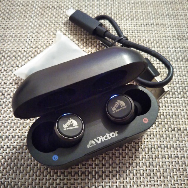 Victor / ビクター HA-FX100T ワイヤレスイヤホン スマホ/家電/カメラのオーディオ機器(ヘッドフォン/イヤフォン)の商品写真