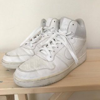 ナイキ(NIKE)のNIKE COURT BOROUGH MID SL コートバーロウミッドSL(スニーカー)