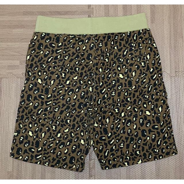 ズボン A BATHING APE - ☆未使用☆APE レオパード カモ スウェット