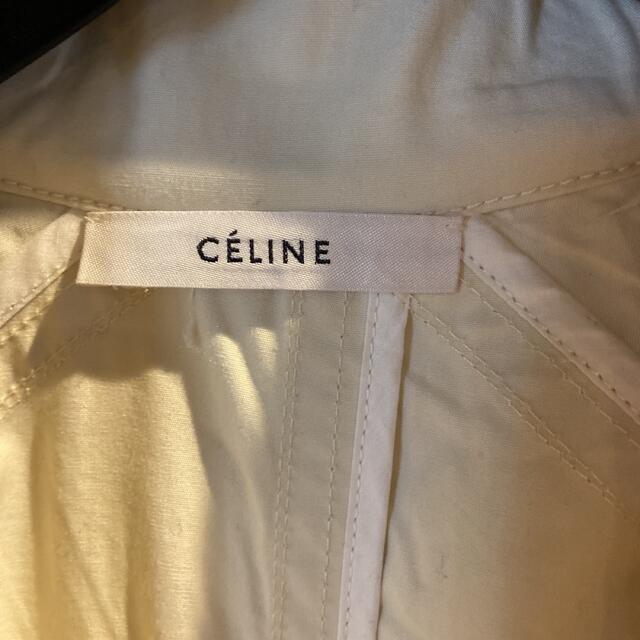 celine(セリーヌ)のmotomoto様専用　celine フィービー オフホワイト トレンチ 36 レディースのジャケット/アウター(トレンチコート)の商品写真