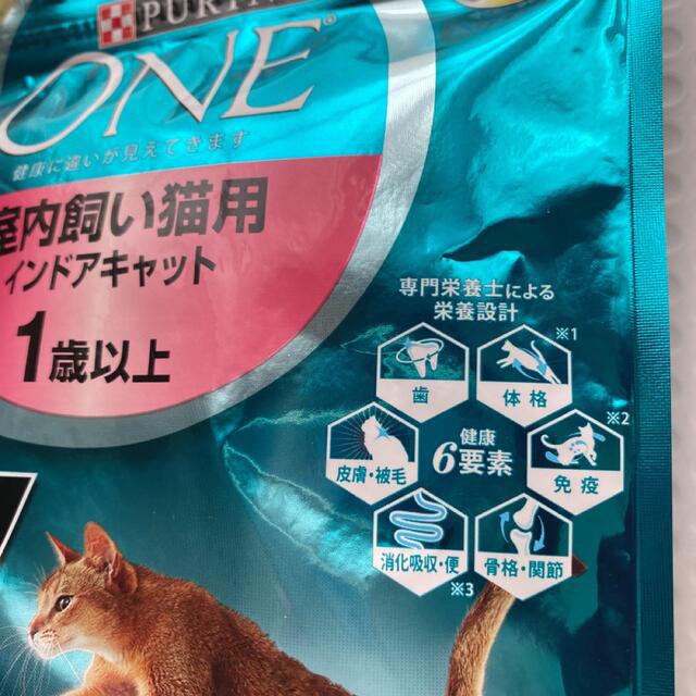 Nestle(ネスレ)のキャットフード　ピュリナ ワン　2袋 その他のペット用品(ペットフード)の商品写真