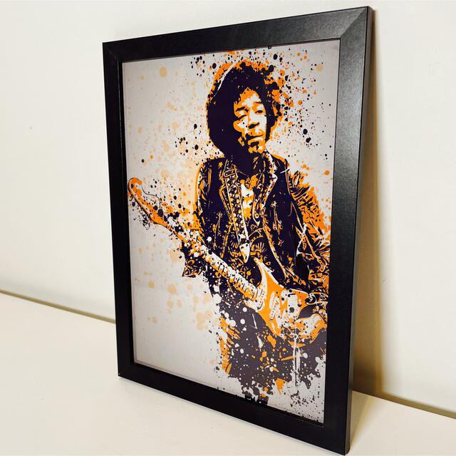 額付きポスター】ジミ・ヘンドリックス Jimi Hendrix(新品)の 額付きポスター】ジミ・ヘンドリックス Jimi Hendrix(新品)の