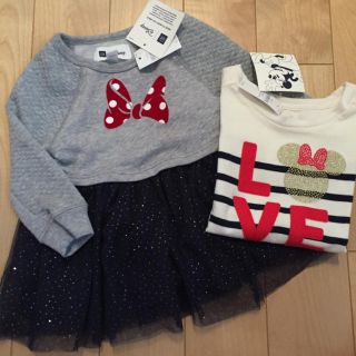 ベビーギャップ(babyGAP)のみゆき 様 専用＊ GAP ミニーちゃん セット 80(ワンピース)