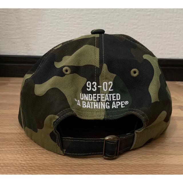 A BATHING APE✖️UNDEFEATEDキャップCAPアベイシングエイプ-