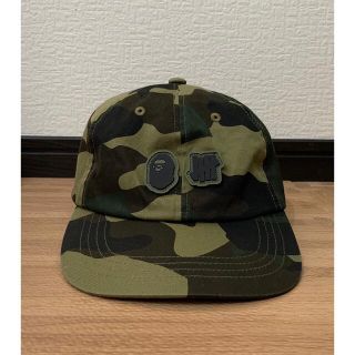 アベイシングエイプ(A BATHING APE)の★激レア★美品★ APE × UNDEFEATED パネル キャップ シャーク(キャップ)