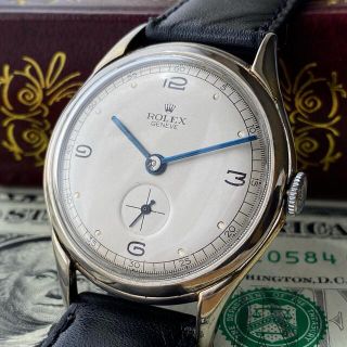 ロレックス(ROLEX)の【OH済】ロレックス ROLEX ビンテージ ジュネーブ 手巻き腕時計 5(腕時計(アナログ))