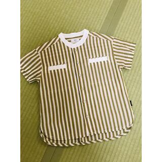 キムラタン(キムラタン)のキムラタン　n.o.u.s ストライプシャツ　110サイズ(Tシャツ/カットソー)