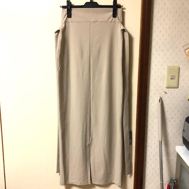 BEAUTY&YOUTH UNITED ARROWS(ビューティアンドユースユナイテッドアローズ)のdich henderson jogging maxi skirt beige レディースのスカート(ロングスカート)の商品写真