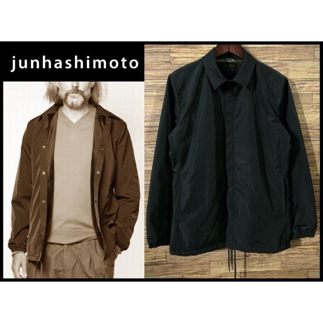 junhashimoto(ジュンハシモト)の千春様専用　美品 ジュンハシモト 19AW ストレッチ コーチ ジャケット 4 メンズのジャケット/アウター(ブルゾン)の商品写真