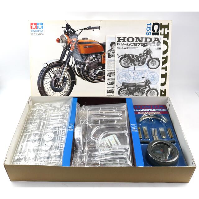 ☆未組立☆ タミヤ 1/6 ホンダ ドリーム CB750 FOUR オートバイ www