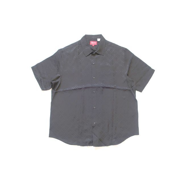 (L)Supreme Tonal Monogram Silk Shirtシルク