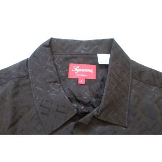 Supreme - (L)Supreme Tonal Monogram Silk Shirtシルクの通販 by ...