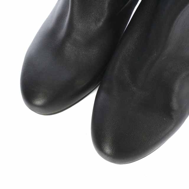 ANTEPRIMA(アンテプリマ)のアンテプリマ ブーティ ハイヒール レザー ジップアップ 25cm 黒 レディースの靴/シューズ(ブーツ)の商品写真
