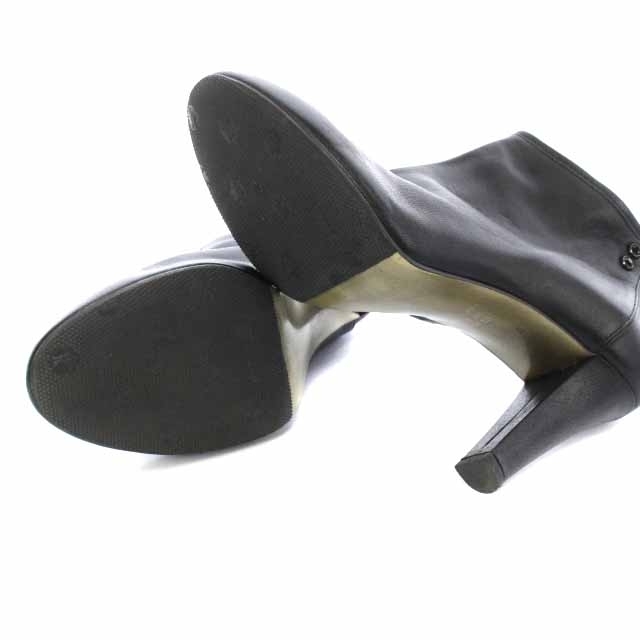 ANTEPRIMA(アンテプリマ)のアンテプリマ ブーティ ハイヒール レザー ジップアップ 25cm 黒 レディースの靴/シューズ(ブーツ)の商品写真