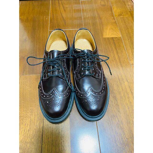 休日限定 Dr.Martens - Dr.Martens ウイングチップシューズ レディース ローファー/革靴 休日限定 Dr.Martens - Dr.Martens ウイングチップシューズ レディース ローファー/革靴