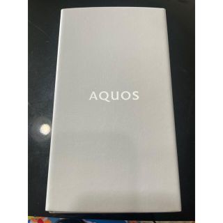 アクオス(AQUOS)のAQUOS sense6 SIMフリー　ブラック　新品未開封(スマートフォン本体)